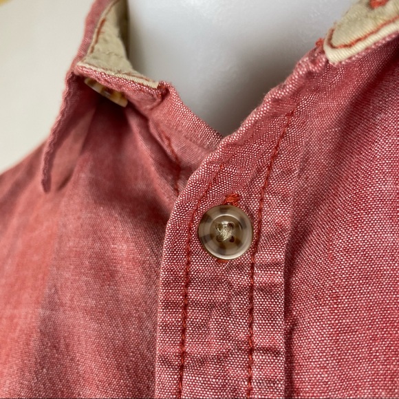 Burton Brick-Red Shirt - Picture 3 of 9